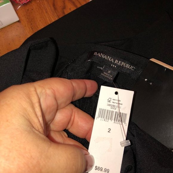 NWT Banana Republic Dark Navy Skirt size 2 - Picture 3 of 5